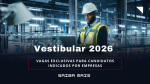 Vestibular 2026 - Vagas Exclusivas para Empresas