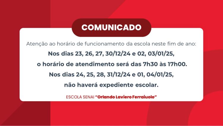 COMUNICADO