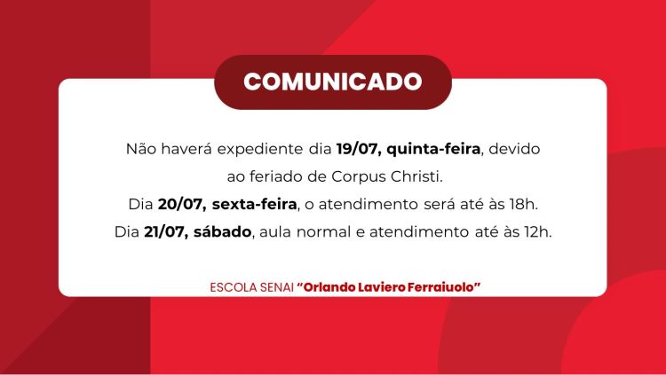 COMUNICADO