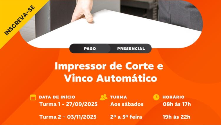 Corte e Vinco Automático