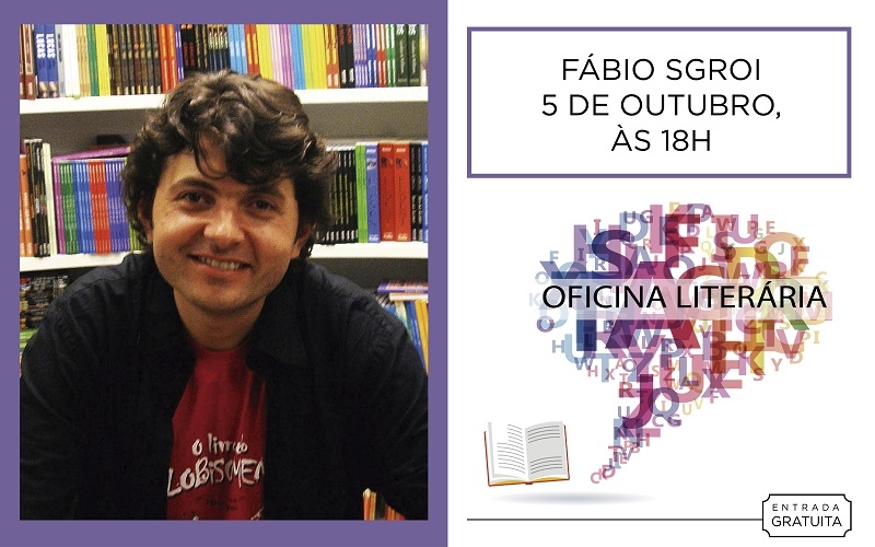 SESI MOGI DAS CRUZES REALIZA OFICINA LITERÁRIA COM O ILUSTRADOR E ESCRITOR FÁBIO SGROI