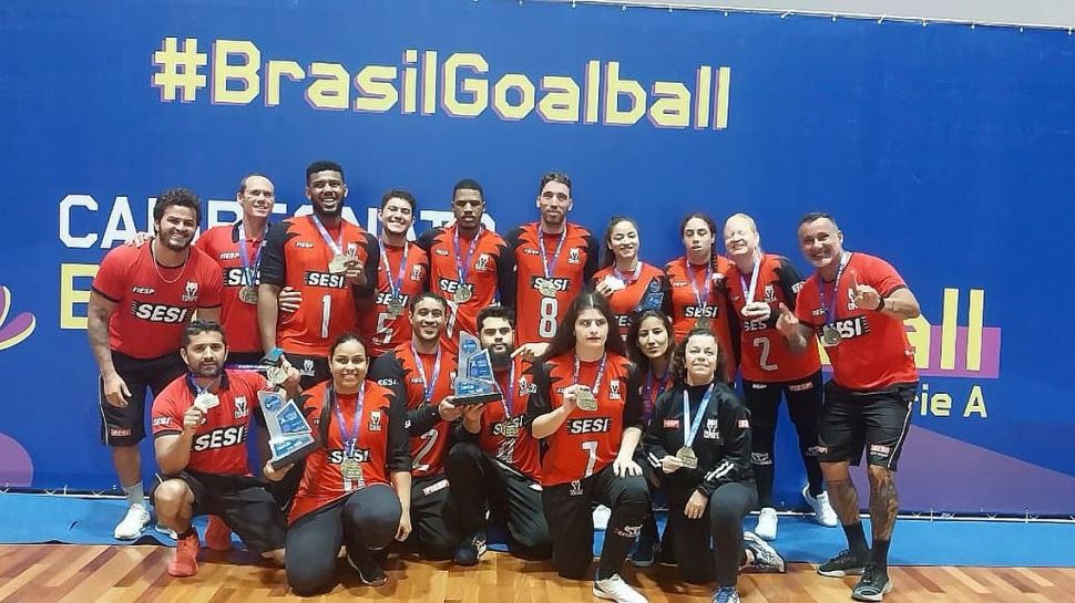 Equipes de Goalball do SESI conquistam o Campeonato Brasileiro