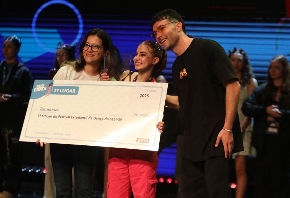 Aluna da Escola SESI de Mogi das Cruzes conquista o 2º lugar na categoria Solo Alpha na final do SESI DANCE 2025