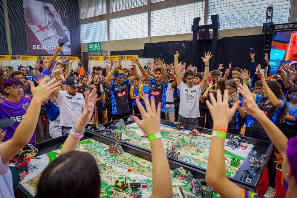 SESI Mogi das Cruzes recebe a terceira etapa regional do Torneio Sesi de Robótica da FIRST Lego League