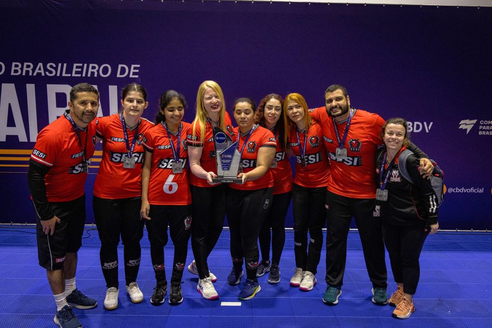 SESI-SP conquista vice-campeonato feminino no Campeonato Brasileiro de Goalball – Série A