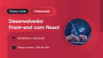 Curso "Desenvolvedor Front-End com React" | Inscrições abertas