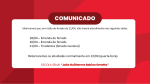Comunicado: