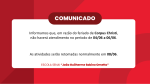 Comunicado:
