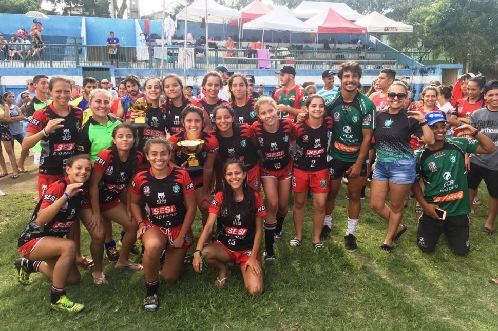 SESI Jacareí Rugby é campeão Paulista de Sevens M15 Masculino e M16 Feminino