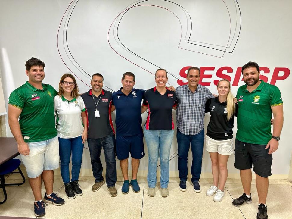 SESI Jacareí Recebe Delegação da World Rugby