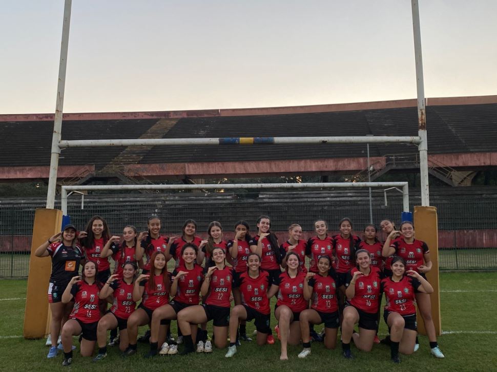 SESI Jacareí Rugby M17 Feminino é vice-campeão no Campeonato Paulista 