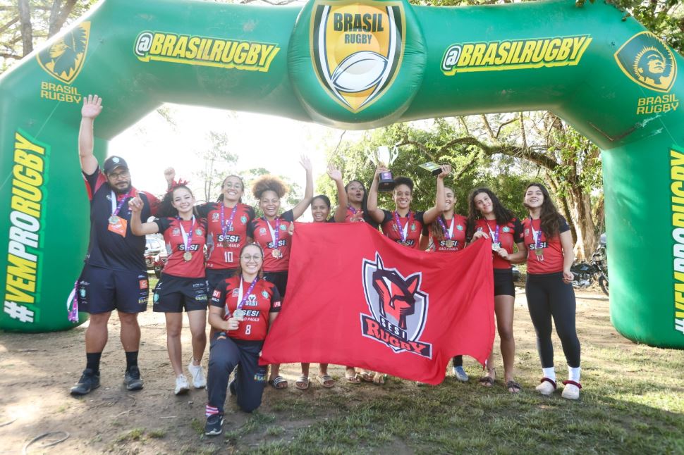 SESI Jacareí Rugby M19 Feminino vence Super Sevens 
