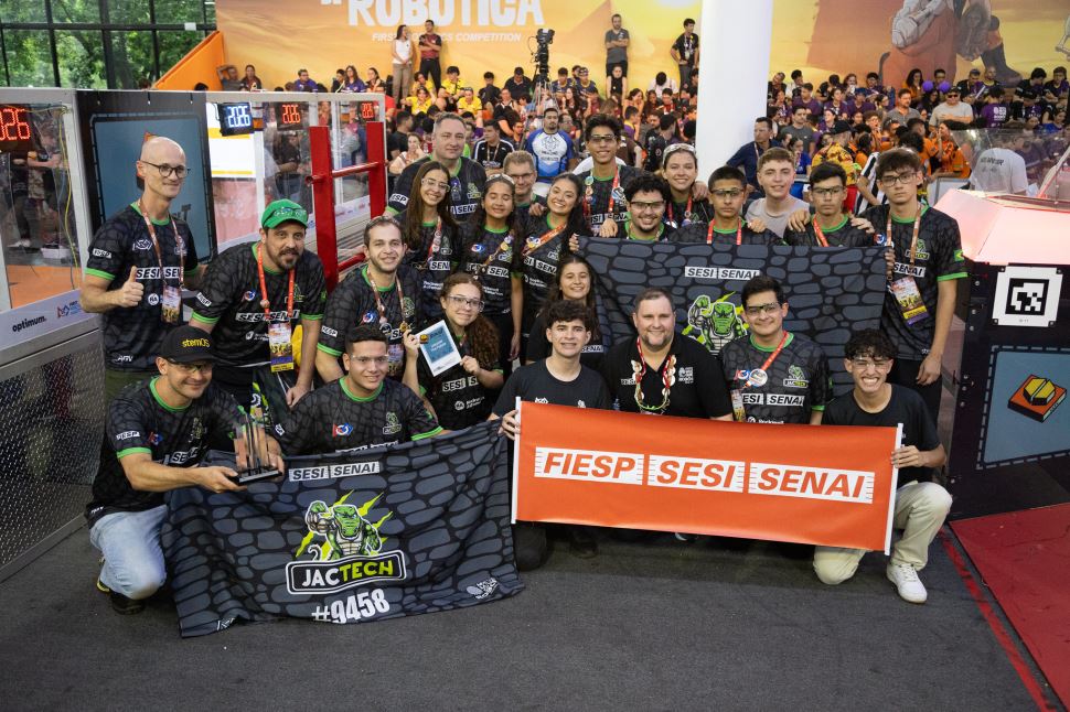 Estudantes do Sesi-SP conquistam 21 prêmios no Festival Sesi de Robótica e garantem vagas em competições internacionais
