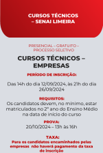 Cursos técnicos - empresa