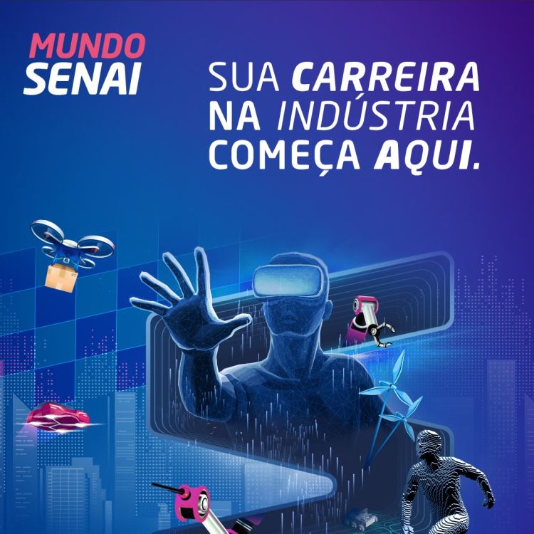 Mundo SENAI 2025 chegou para impulsionar o seu futuro!