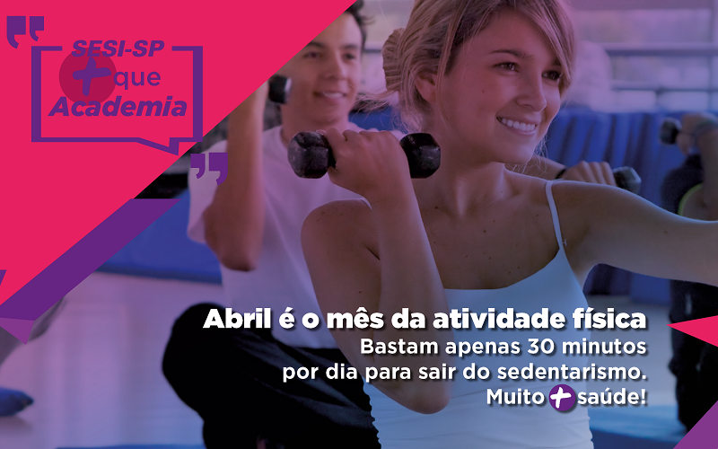 Horários das aulas da Academia SESI-SP