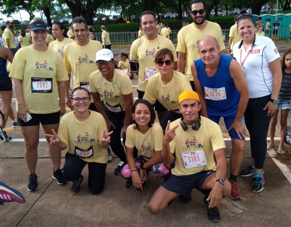 GRUPO DE CORRIDA DO SESI AMERICANA PARTICIPA DE EVENTO EM PIRACICABA 