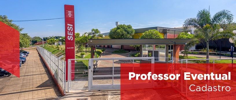 Cadastro professor eventual