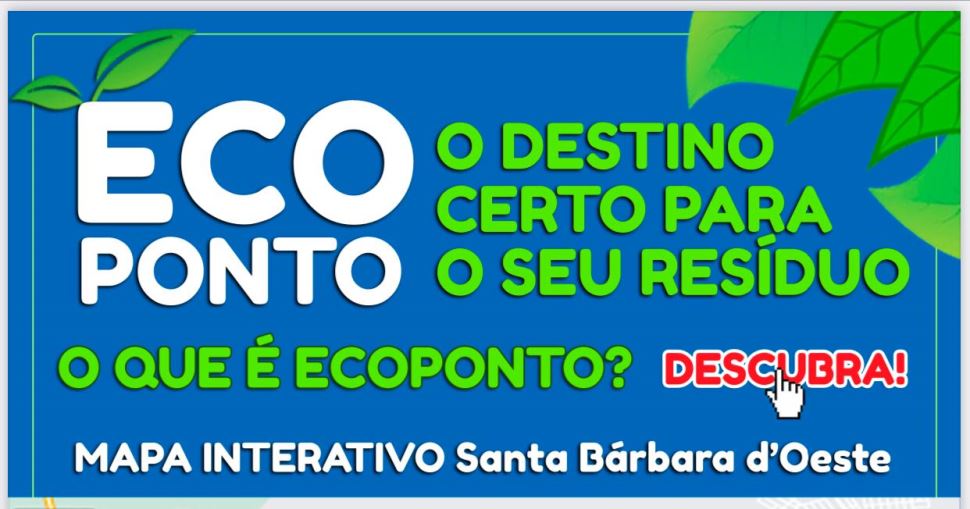Alunos do Sesi criam mapa interativo para divulgar Ecopontos 