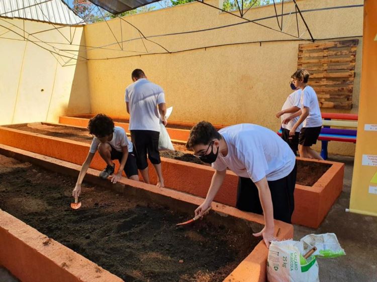 Horta Pedagógica Sesi 