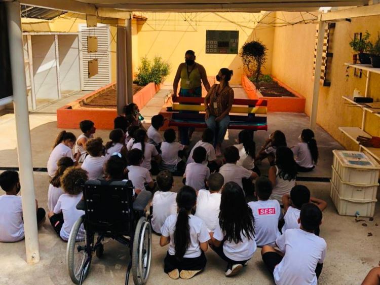 Horta Pedagógica Sesi 