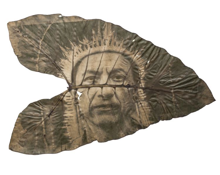 Dani Sandrini, artista do projeto terra terreno território, fotografada por Bruna Bombarda