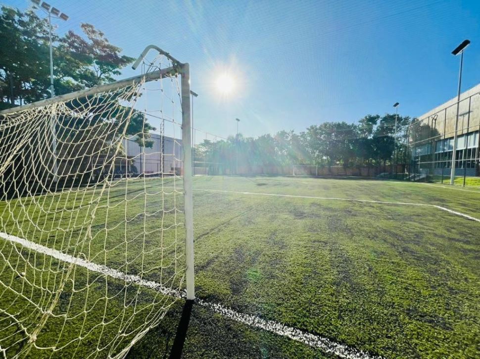 Reserve seu horário para os espaços esportivos e de lazer