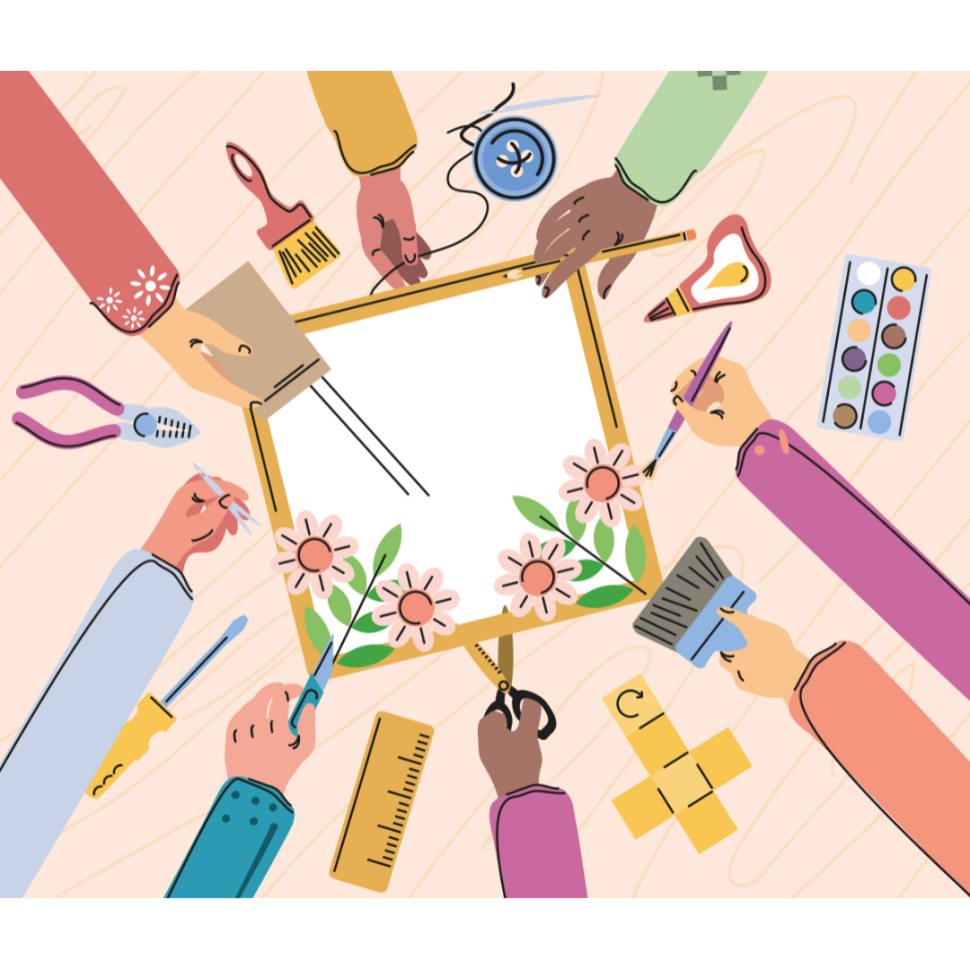 Oficina de boneco ecológico