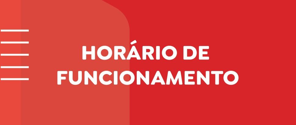 Horário de atendimento