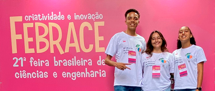 Projeto do Sesi Hortolândia é destaque na FEBRACE