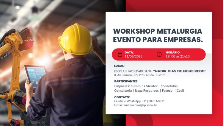 Workshop de Metalurgia