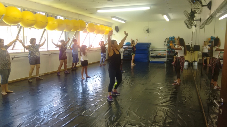 Aula de ginástica