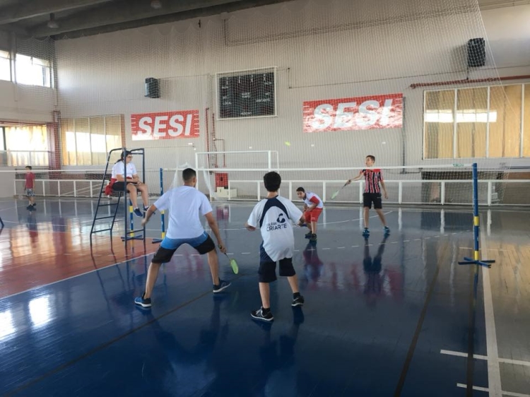 Badminton em Prudente