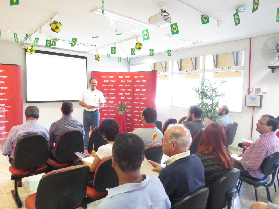 SESI Araçatuba recebe imprensa e convidados para o lançamento do projeto arquitetônico de complexo esportivo