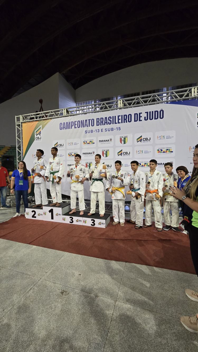 Lucas Ferrari é bronze do Campeonato Brasileiro Sub-13