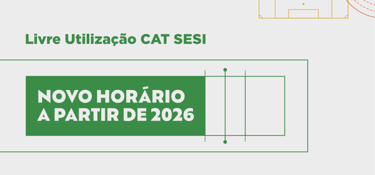 Novos Horários Livre Utilização 2026