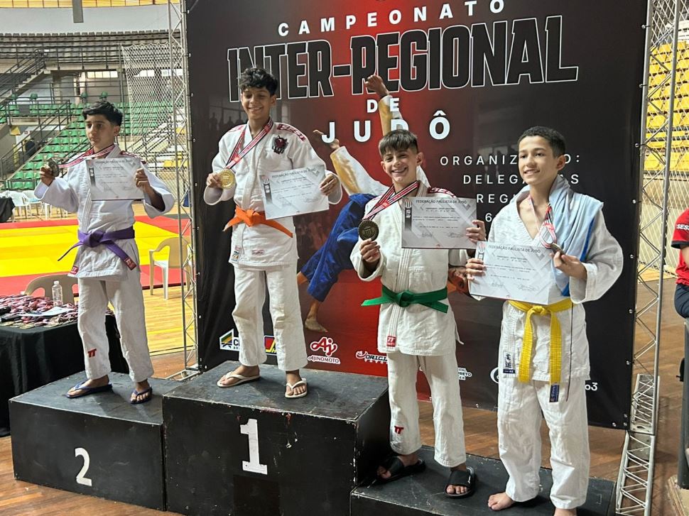 SESI JUDÔ ARAÇATUBA CONQUISTA RESULTADOS EXPRESSIVOS NO CAMPEONATO PAULISTA INTER-REGIONAL SUB 15