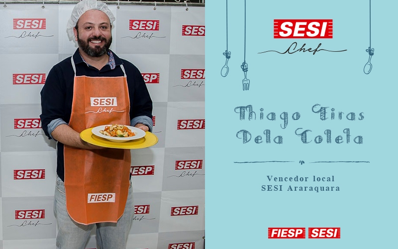 Araraquara sedia a segunda fase do concurso de culinária SESI Chef