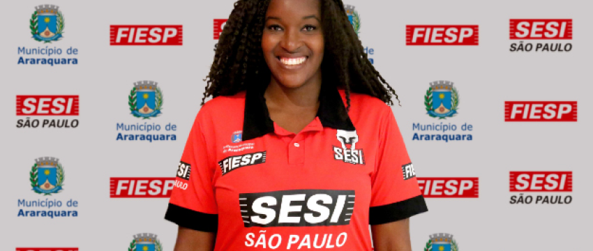 Atleta com títulos nacionais e internacionais é contratada pelo SESI Araraquara Basquete Feminino