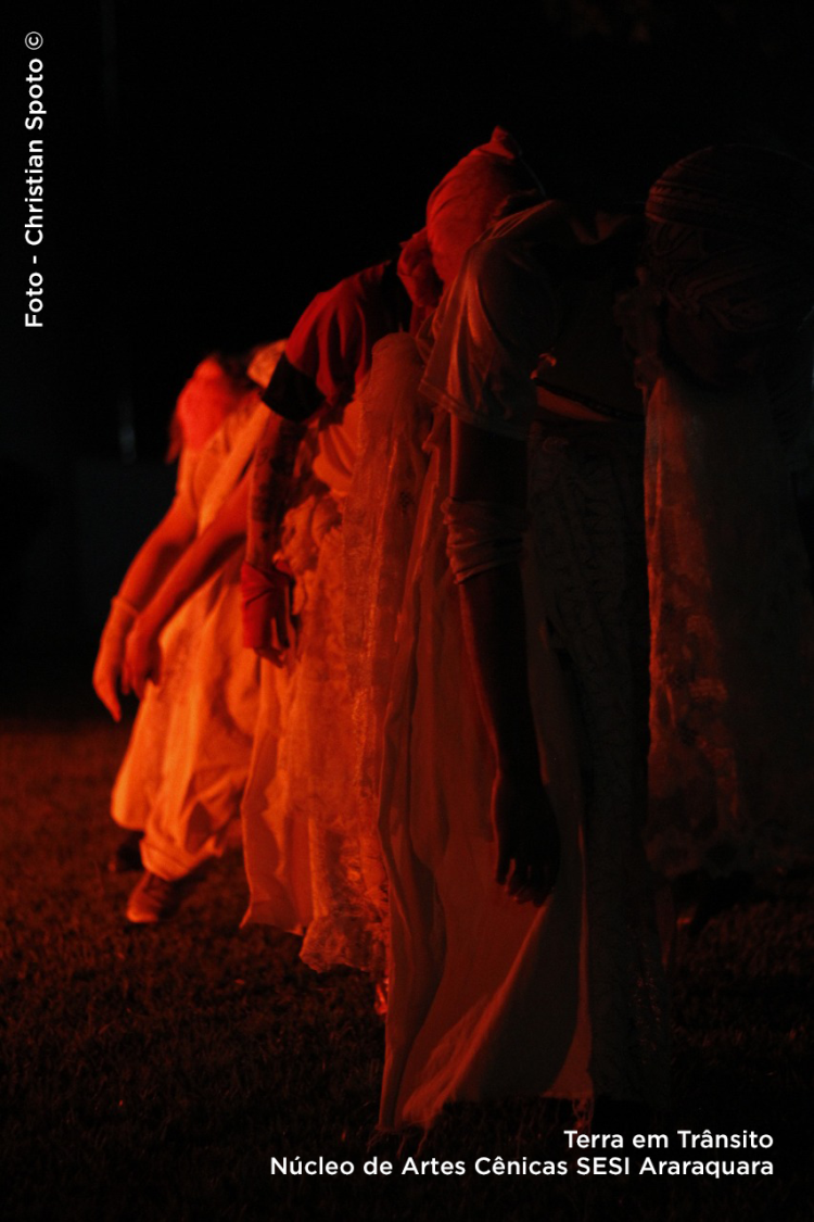 Espetáculo Terra em Trânsito