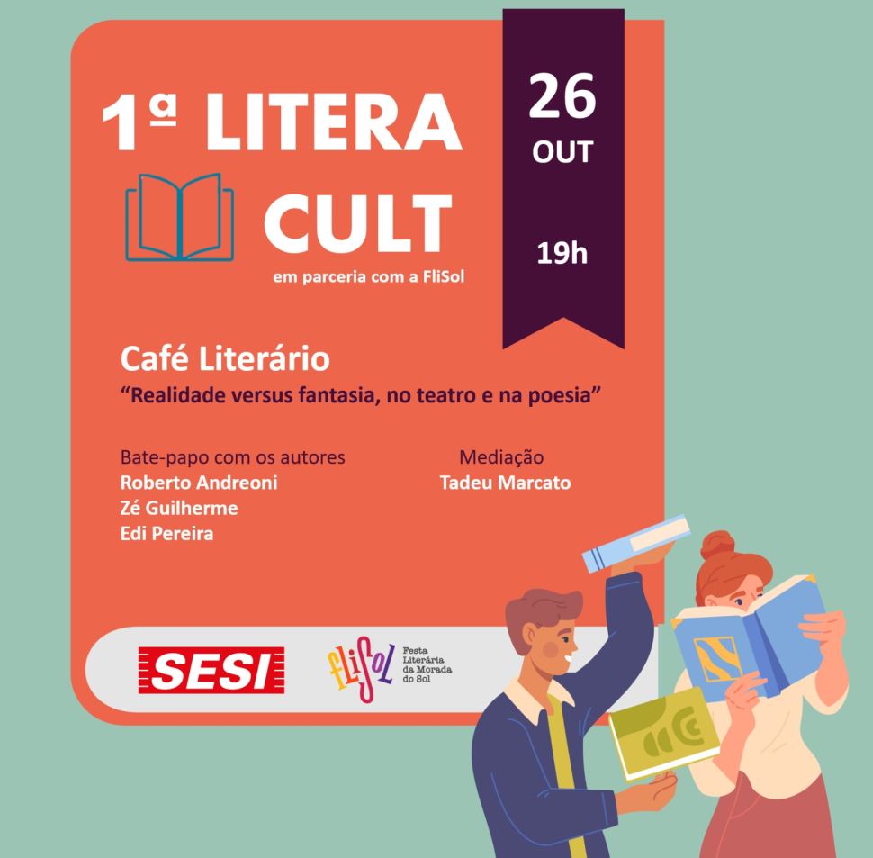 SESI realiza Café Literário no dia 26 de outubro