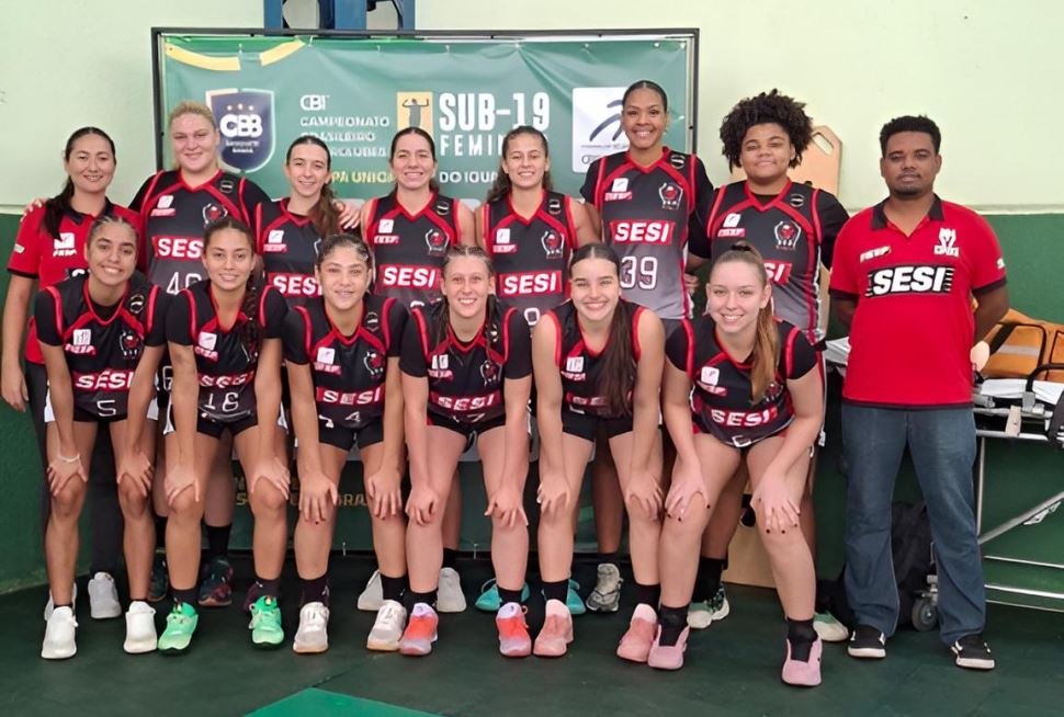 Time de Basquete Feminino Sub19 do Sesi Araraquara conquista vaga nas quartas de final do Campeonato Brasileiro Interclubes 