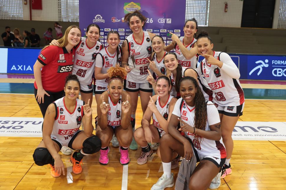 De volta às quadras, Aline Moura é MVP e o Sesi Araraquara conquista a sétima vitória consecutiva na LBF 