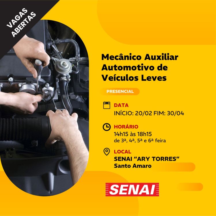 MECÂNICO AUXILIAR