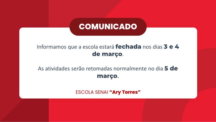 COMUNICADO