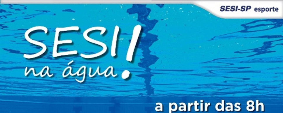 O SESI Araras promove o Festival SESI na Água