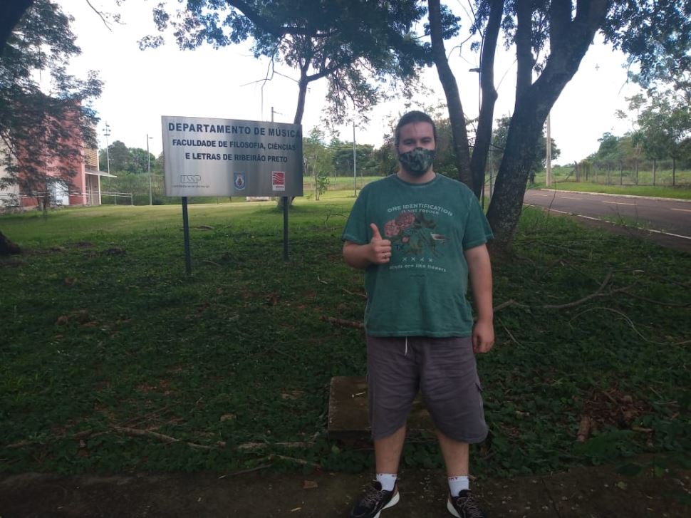 Bolsista do Núcleo de Música do CAT Sesi Araras fará curso de aperfeiçoamento na USP de Ribeirão Preto