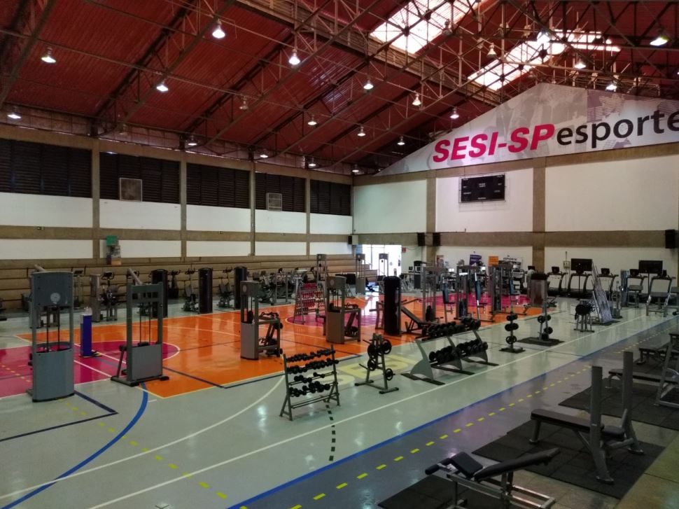 Musculação receberá novos aparelhos 