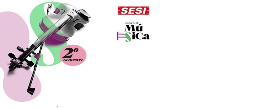 Abertas inscrições para cursos do Núcleo de Música