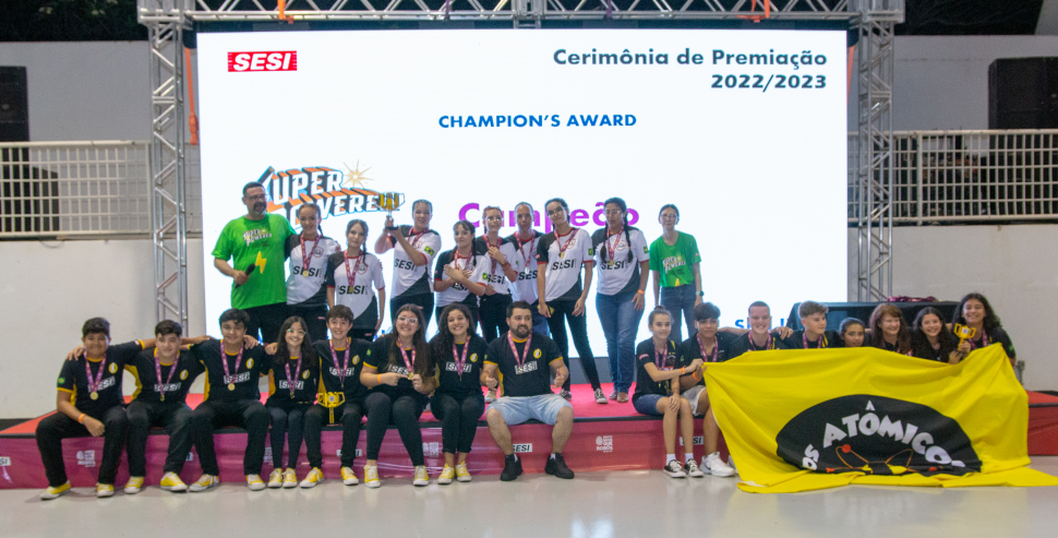 Equipe da Escola Sesi Araras é classificada para etapa nacional de torneio